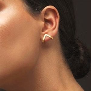 Sexy Chic Gold Stud Cuff Earrings